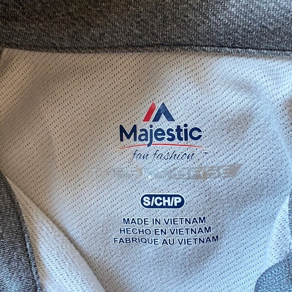 Majestic Green Bay Packers full zip Women's Light Gray Utility Jacket sz S - Picture 5 of 6